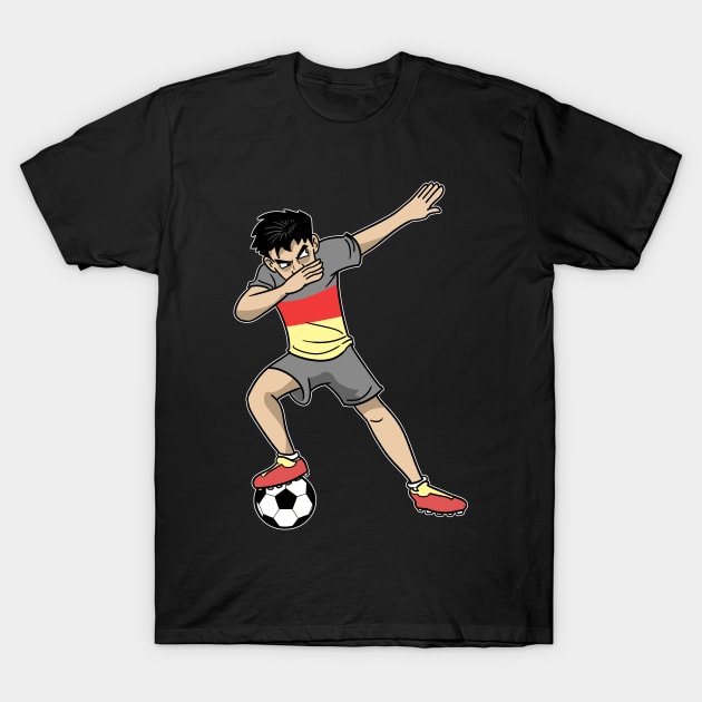 Soccer Germany Soccer Player Boys T-Shirt by ModernMode